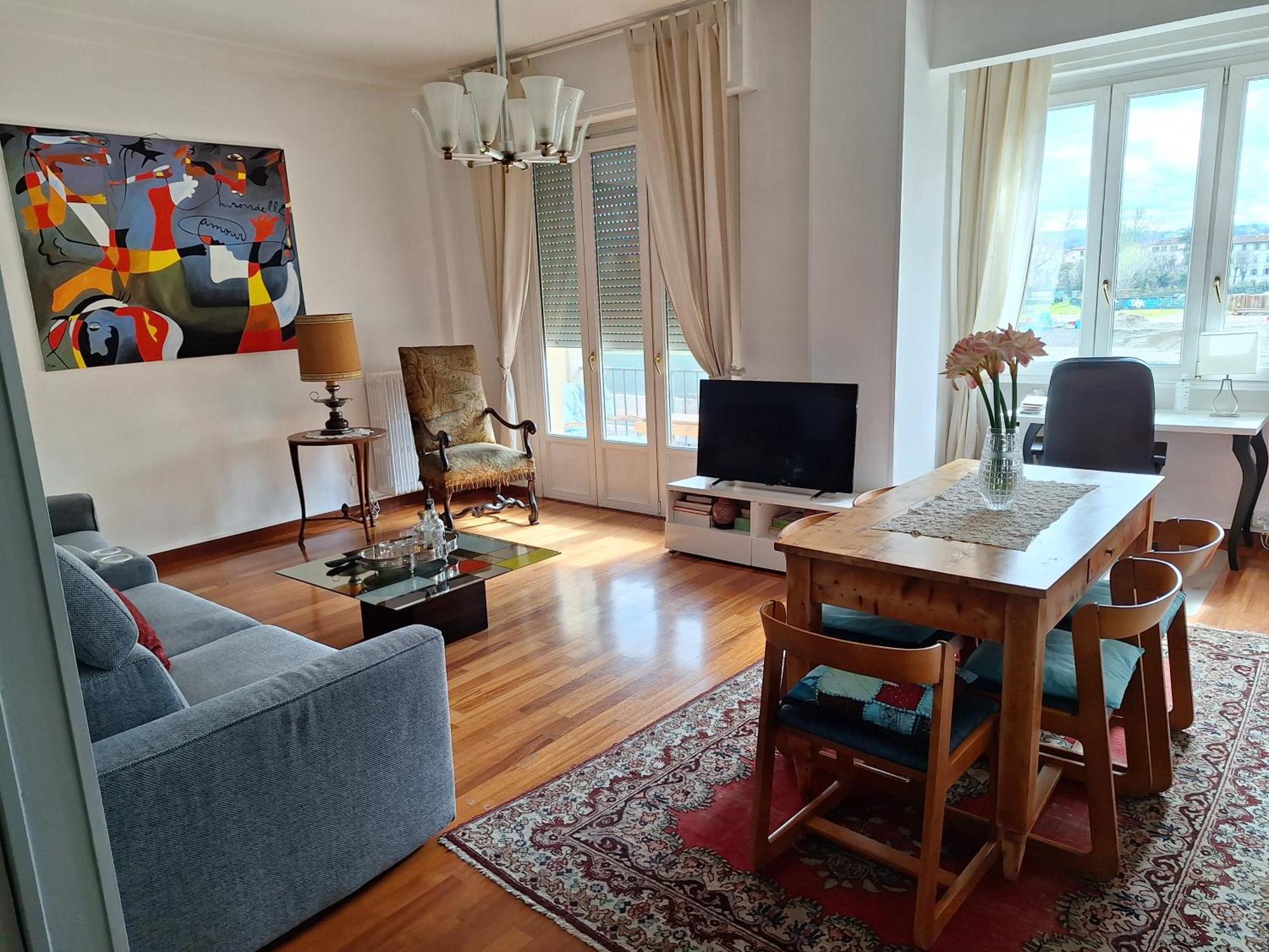 Arno River View Apartment Terraces, Free Parking فلورنس المظهر الخارجي الصورة